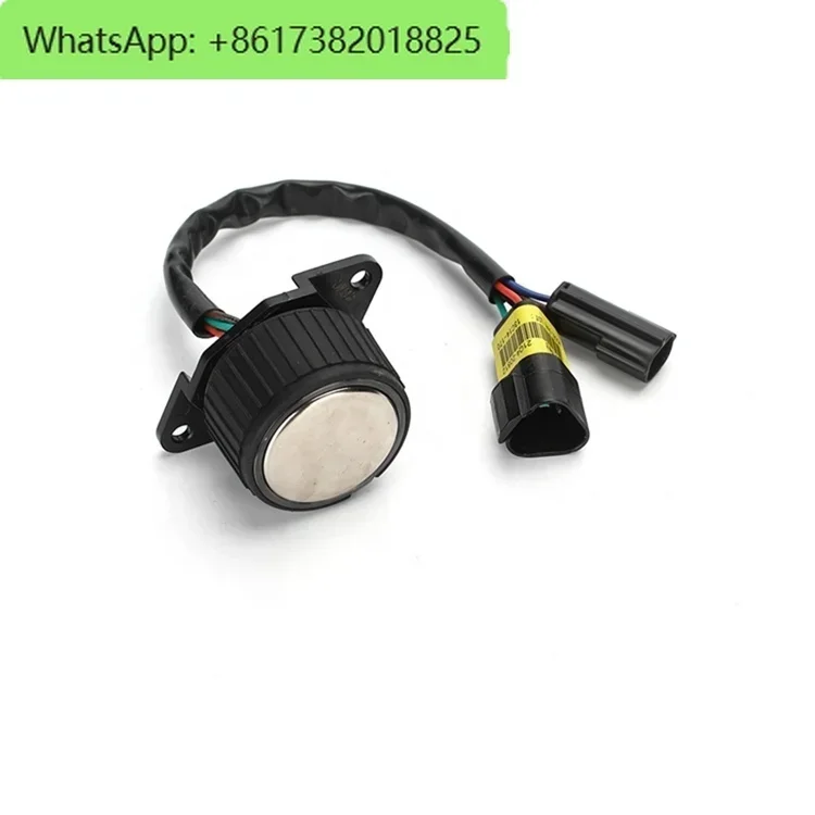 

Excavator Accessories Suitable for R130 R150 R215 R 225-9 Throttle Knob Switch Controller (Double Plug) 21Q4-20812 New