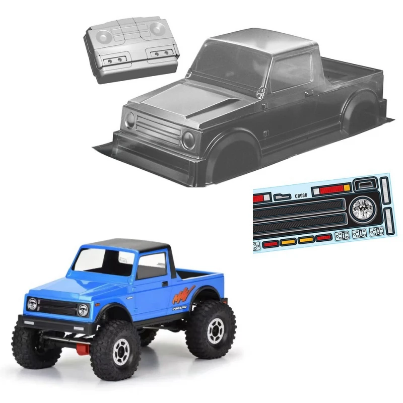 

1/10 RC Crawler body shell for 313mm Wheelbase Chassis Traxxas trx4 Axial SCX10 ii 90046 RC4WD Trail finder 2 MST