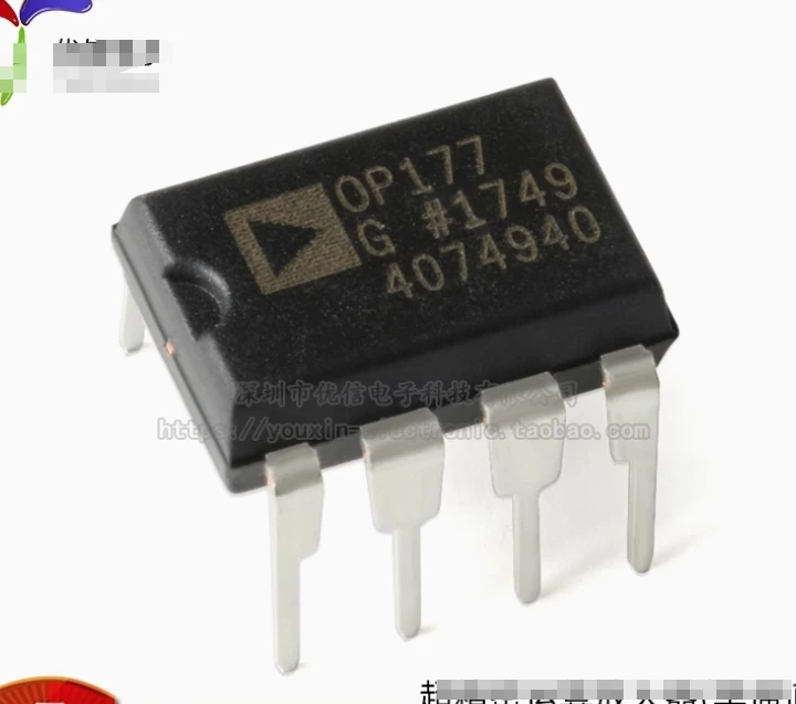6 uds OP177GPZ DIP-8 100% nuevo Chipset original IC componente electrónico SMD
