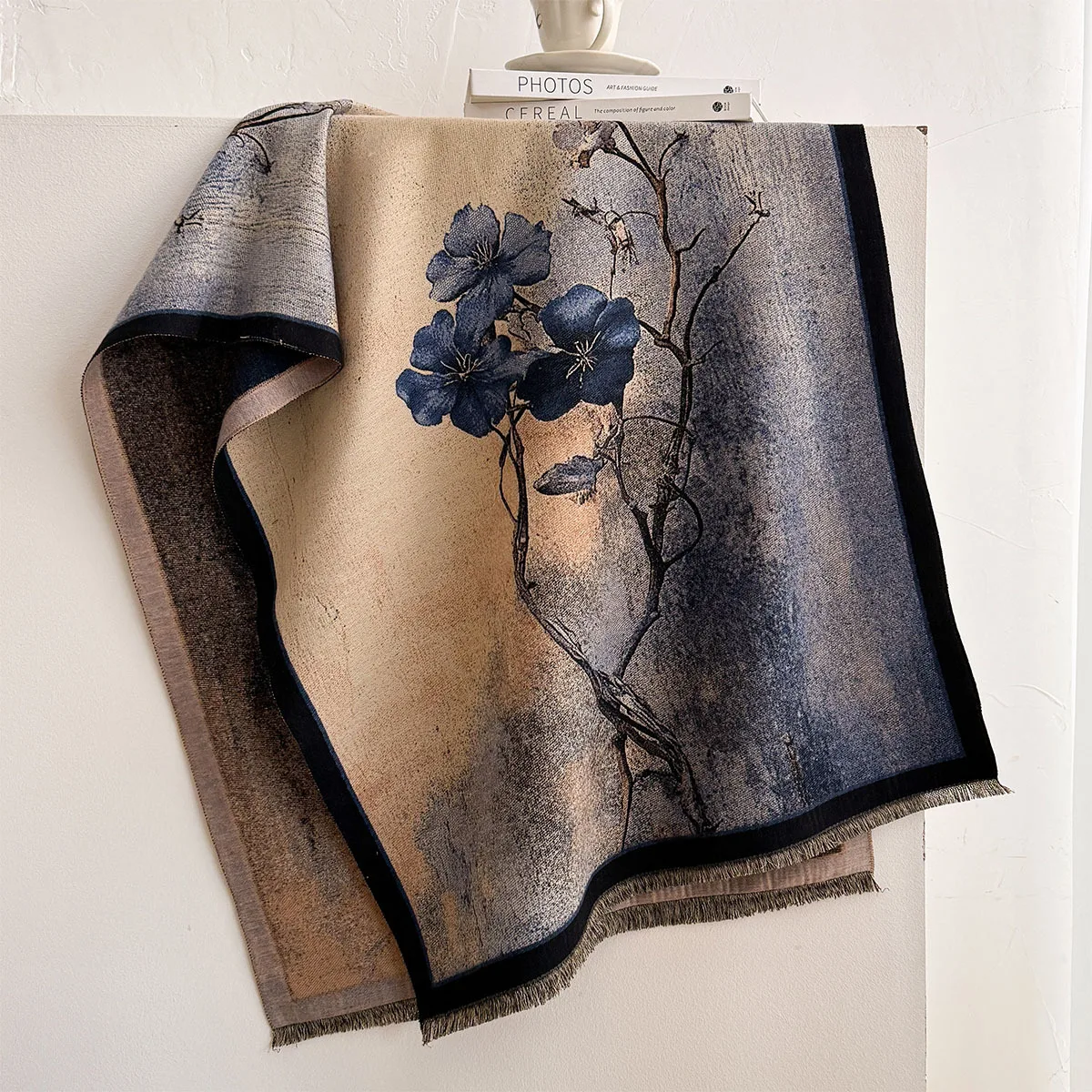 Cachecol Feminino de Imitação - Pashmina Wrap Large avaliação e preço