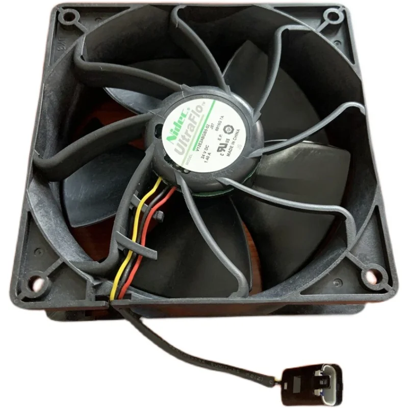 

Well Tested V12E24BGB5-52 12038 12cm DC 24V 1.40A 120x120x38mm 3-wire Server Cooler Cooling Fan