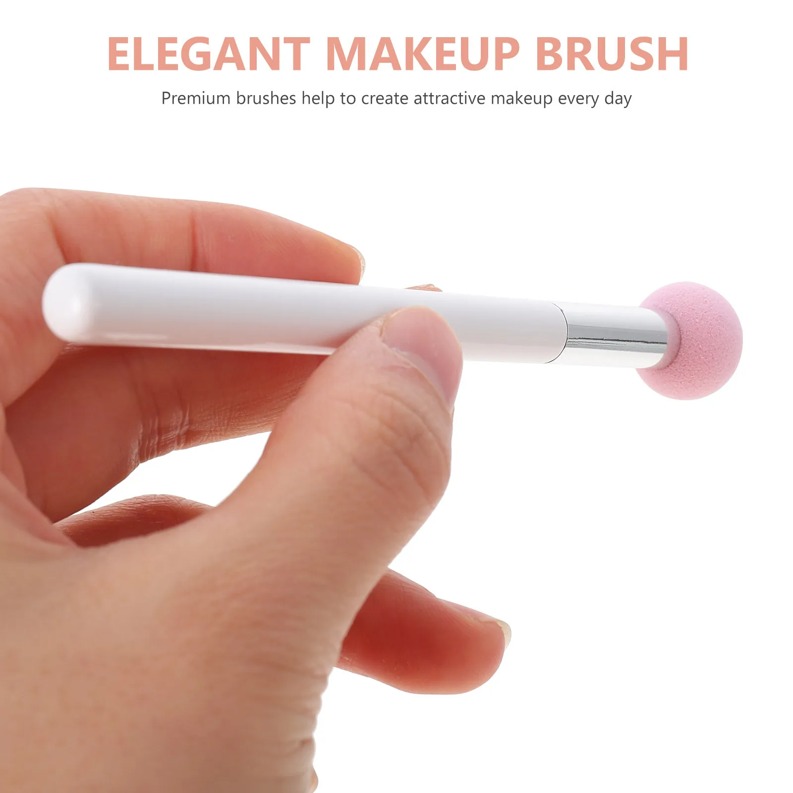 3Pcs Tragbare Make-Up Schwamm Puff Concealer Pinsel Weichen Pilz Kopf Schwamm Werkzeuge Trocken Nass Verwenden Gesicht Pulver Puff