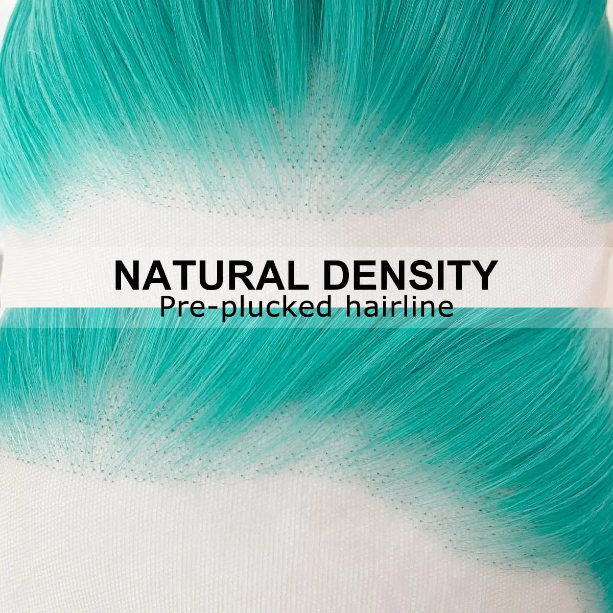 EQ الشعر العظام مستقيم النعناع الأخضر 13x4 الدانتيل الشفاف الجبهة الباروكات شعر الإنسان الطاووس الأخضر عذراء البرازيلي خصلات الشعر المستعار الإنسان