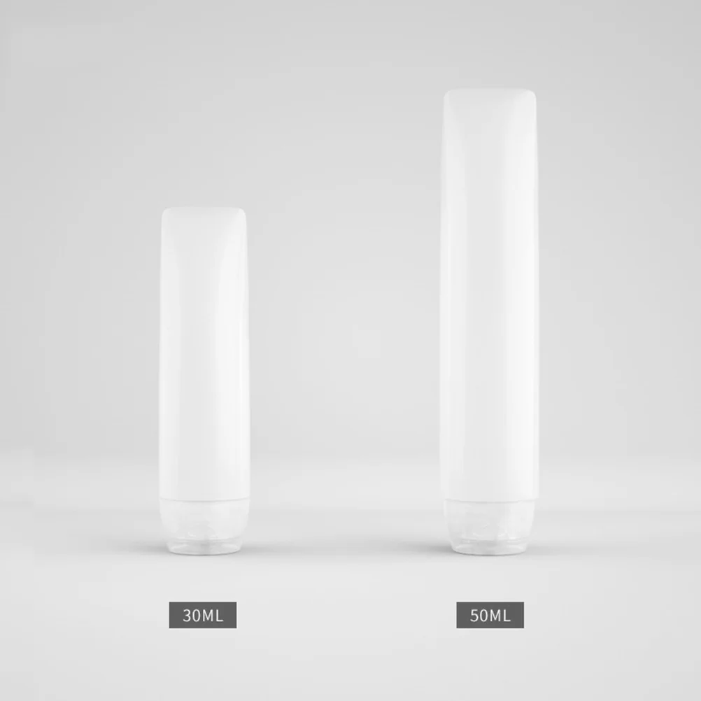 8 قطع من زجاجات الضغط البلاستيكية المقاومة للتسرب، موزعات جل للمكياج أثناء السفر، حاويات ناعمة قابلة لإعادة الملء