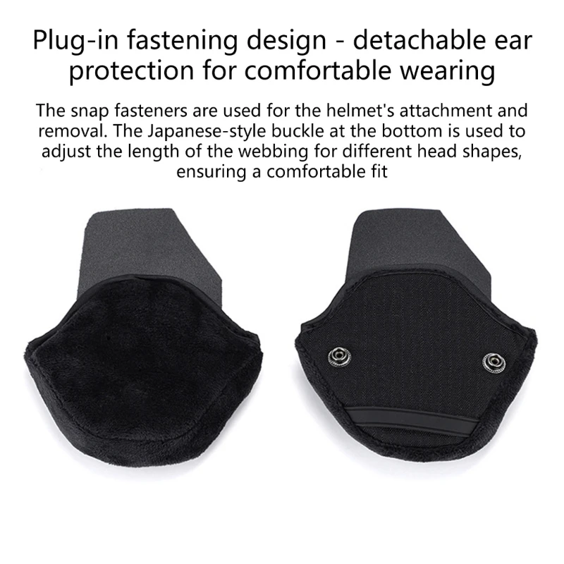 

Термальный головной убор для сноуборда для взрослых, регулируемый лыжный шлем с грелкой для ушей для мужчин и женщин, самокат