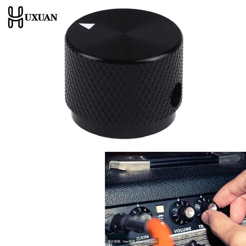 Solid Machined Metal Aluminum Rotary Encoder Potentiometer Volume Switch Knobs Amplifier Control Volume Button Knob