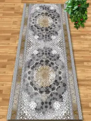 European Luxury Long Corridor Carpet Runners Non Slip Aisle Carpet Hotel Custom Carpet Living Room Entrance Passageway Floor Mat