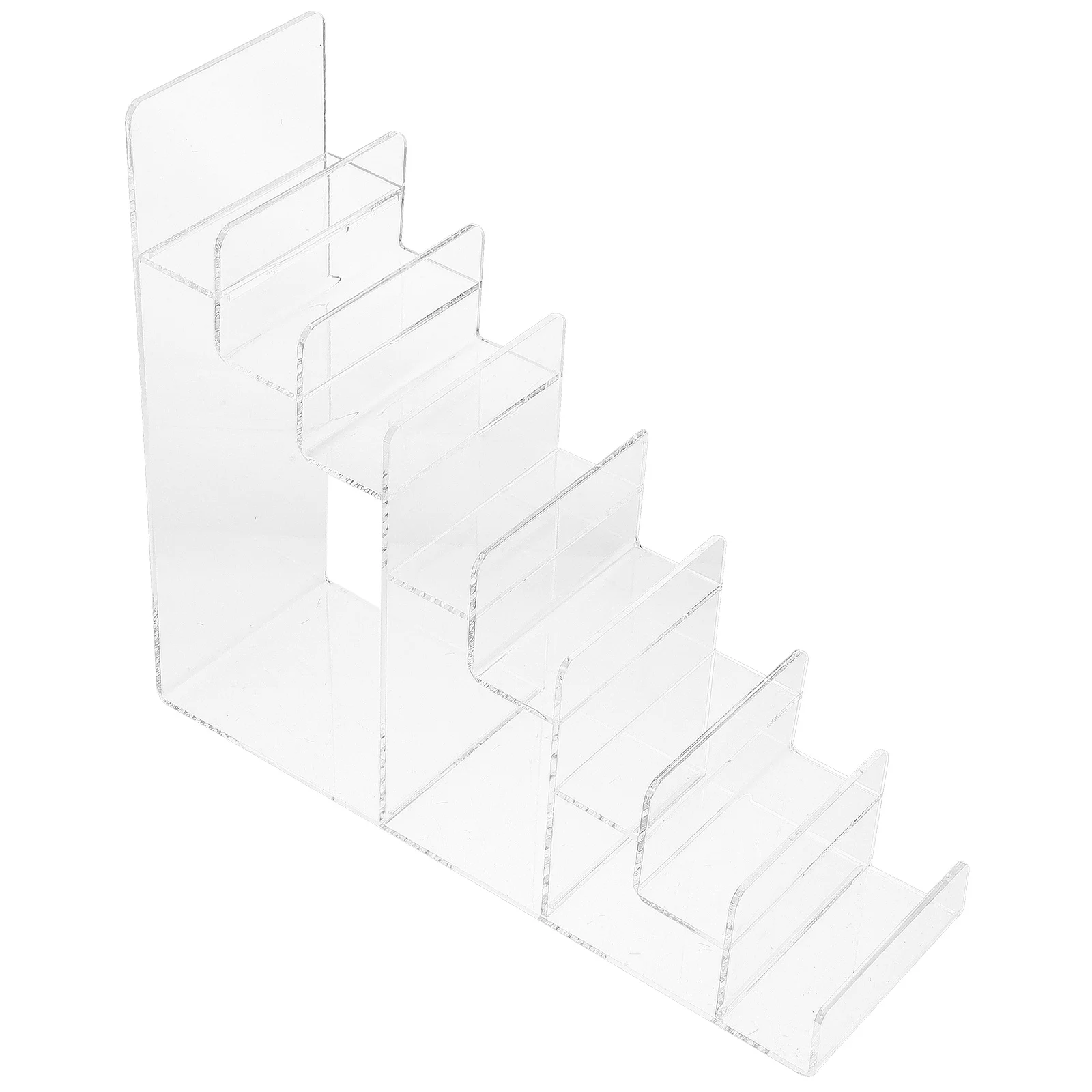 Acrylic Wallet Rack Multi-Tier Display Stand Clear Organizer Storage Desktop Holder Purse Glasses Jewelry Display Rack
