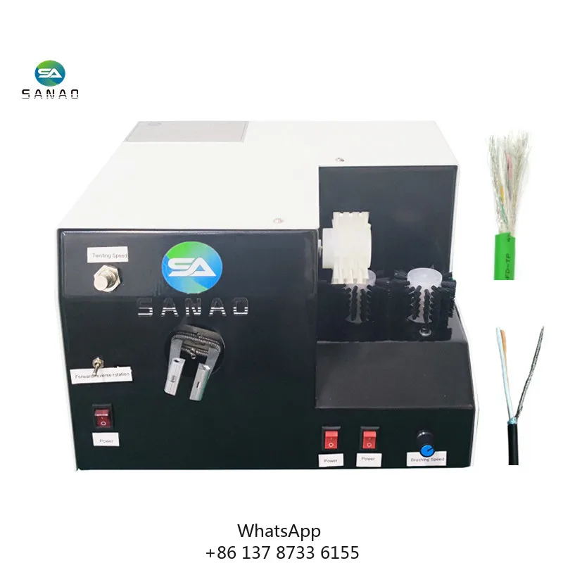 

SA-PB300 Semi-automatic Wire Split Brush Twist Machine