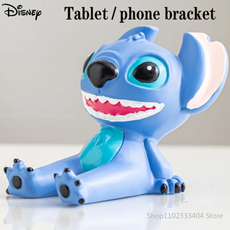 Disney Stitch Universal Desktop Mobile Phone Tablet Stand For iPad Xiaomi Samsung Mobile Phone Cartoon Lazy Decoration Bracket