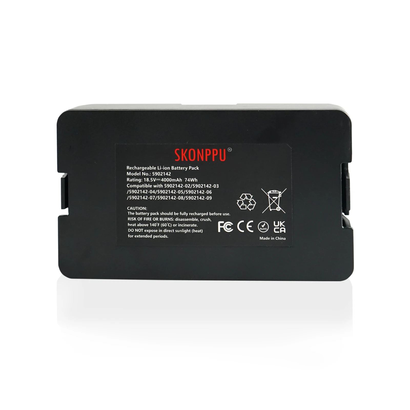 

Battiz 4000mAh Battery Replacement for Husqvarna Part NO: 590 81 01-0X 5902142-02, 5902142, 5902142-04, 320 115H 305 Automower