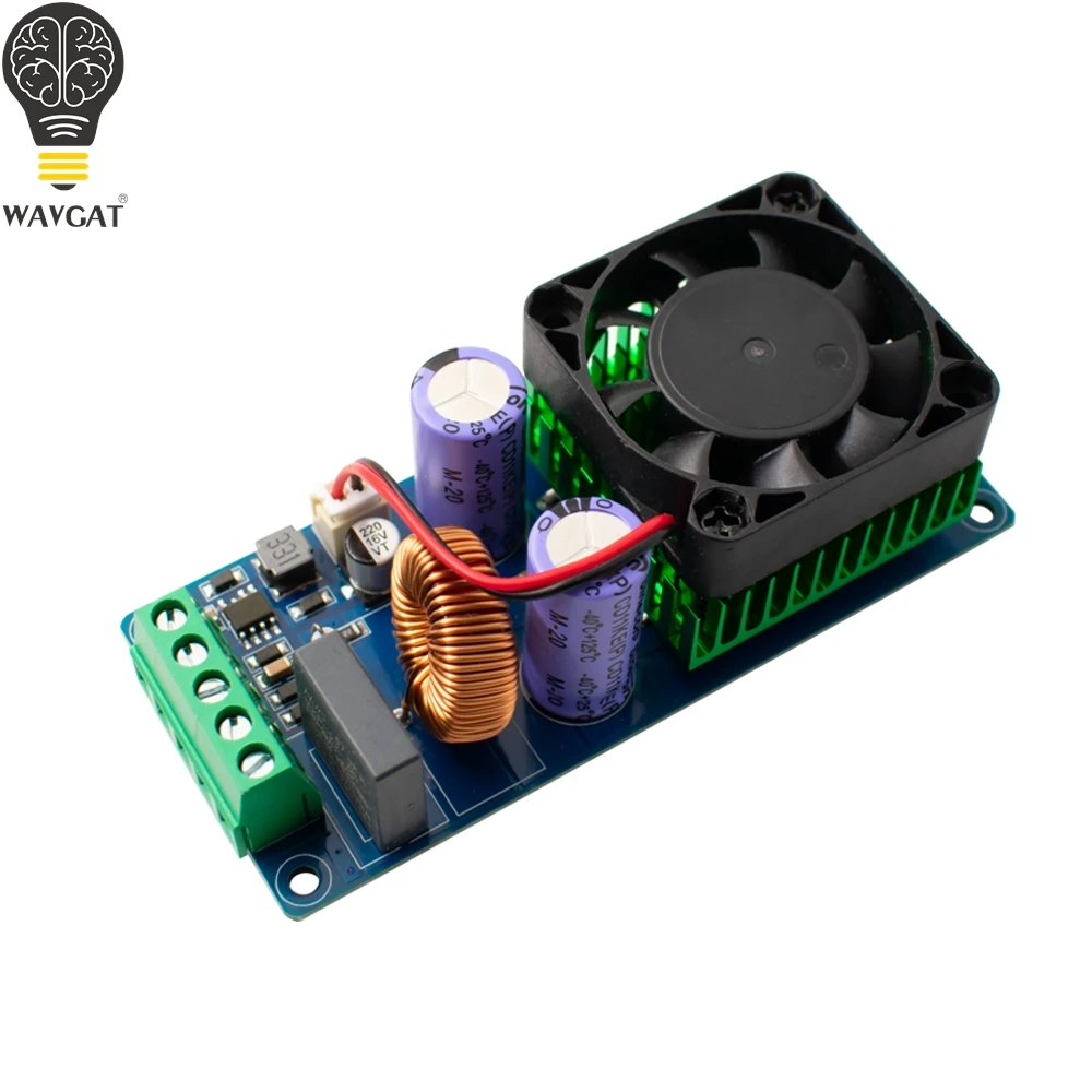 IRS2092S Class D Amplifier Module 500W Mono - High Frequency Audio Amp Board with Dual DC Power Supply for Car Subwoofer