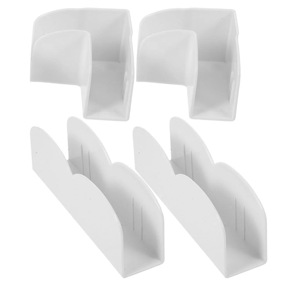 4 Pcs Baby Playpen Fence Clip Accessory The Stabilizer Fixing Base White Plastic Stand Anti-skid Floor Infant