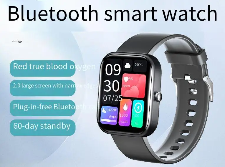 

2023 New GTS5 Smart Watch Heart Rate Blood Oxygen Health Monitoring Sports Watch Bluetooth Call Smart Watch