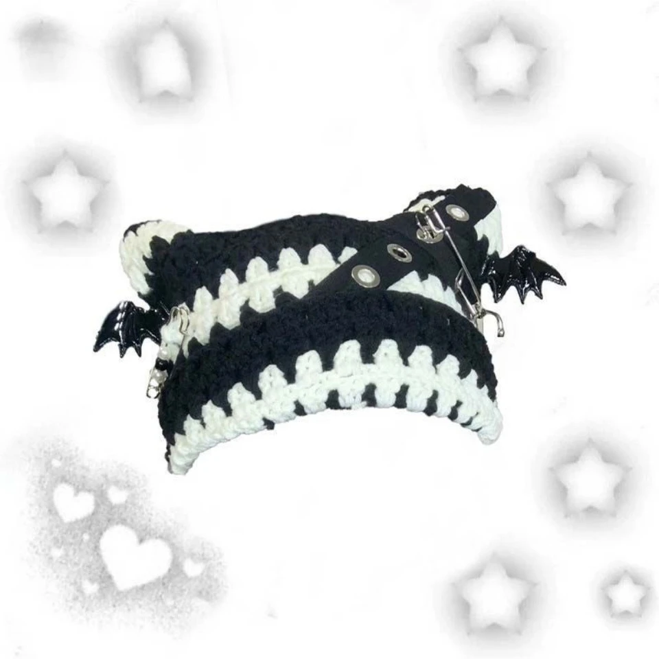 Original Subculture Punk Cat Ear Hats for Women Harajuku Gothic