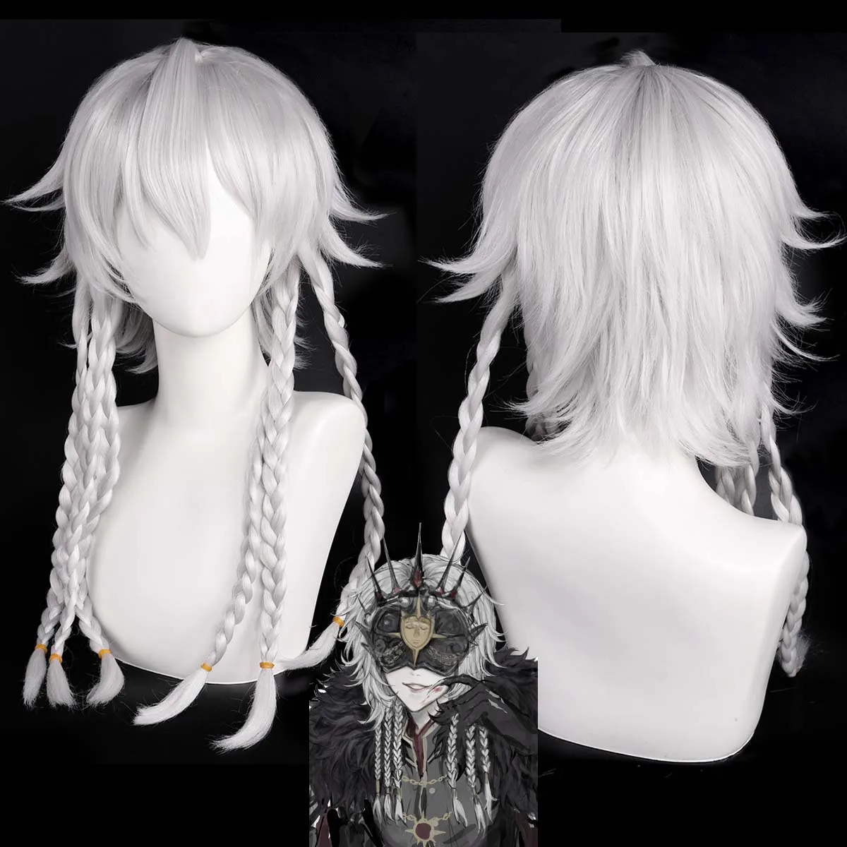 2026 quality Goods Morningstar Ithaqua Night Watch Warm Grey Braided Wig