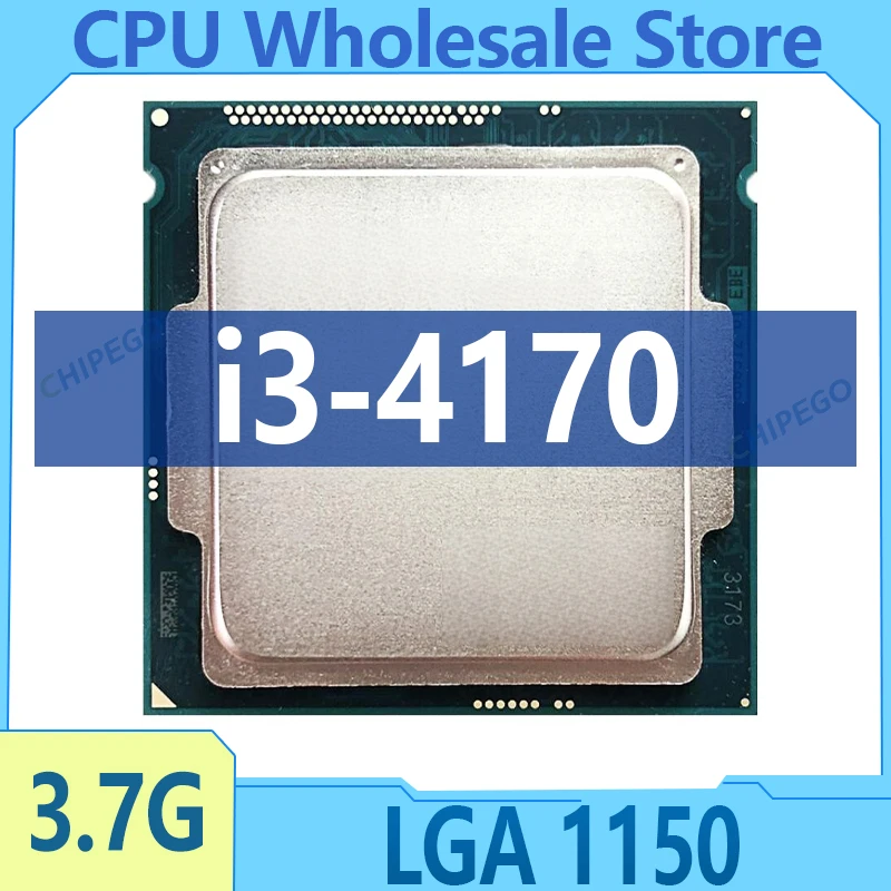 Core i3-4170 i3 4170 3.7 GHz Used Dual-Core Quad-Thread CPU 3M 54W LGA 1150