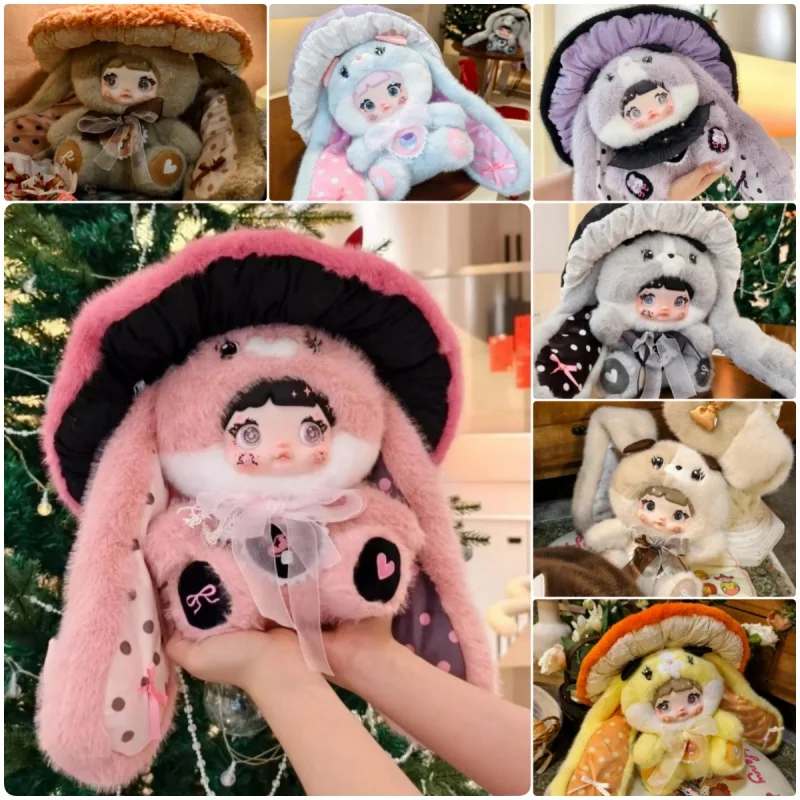 

New Nommi 400% V2 Mushroom Hat Series Blind Box Cute Vinyl Face Dolls Toy Anime Figure Room Decor Kid Girl Birthday Gift Presale