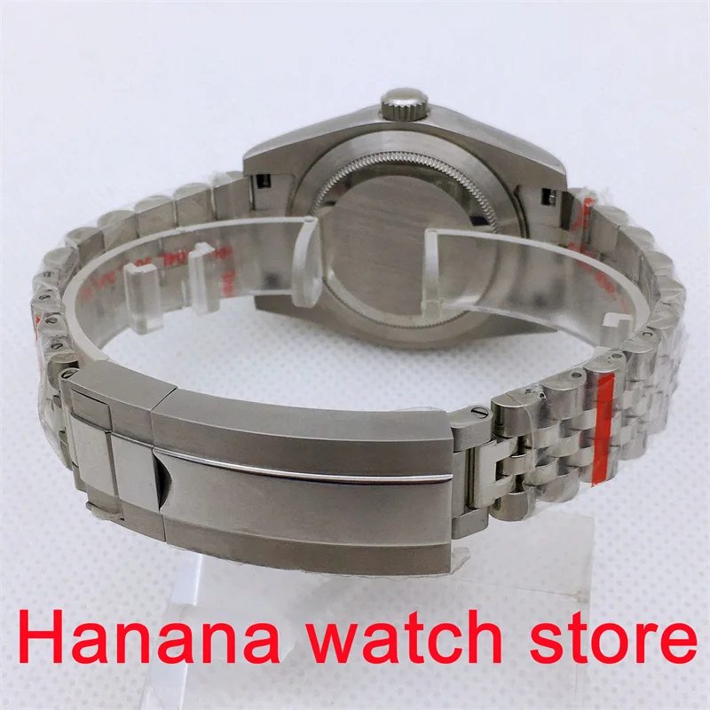 36mm39mm Blue dial Men's diving watch NH35A movement sapphire glass sliding lock C3 green luminous