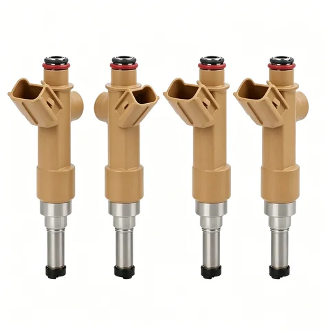 Комплект из 4 топливных форсунок 23250-37010 2325037010 23209-37010 для Toyota Corolla Scion xD с двигателем 1.8L, 2009-2015 гг., автозапчасть