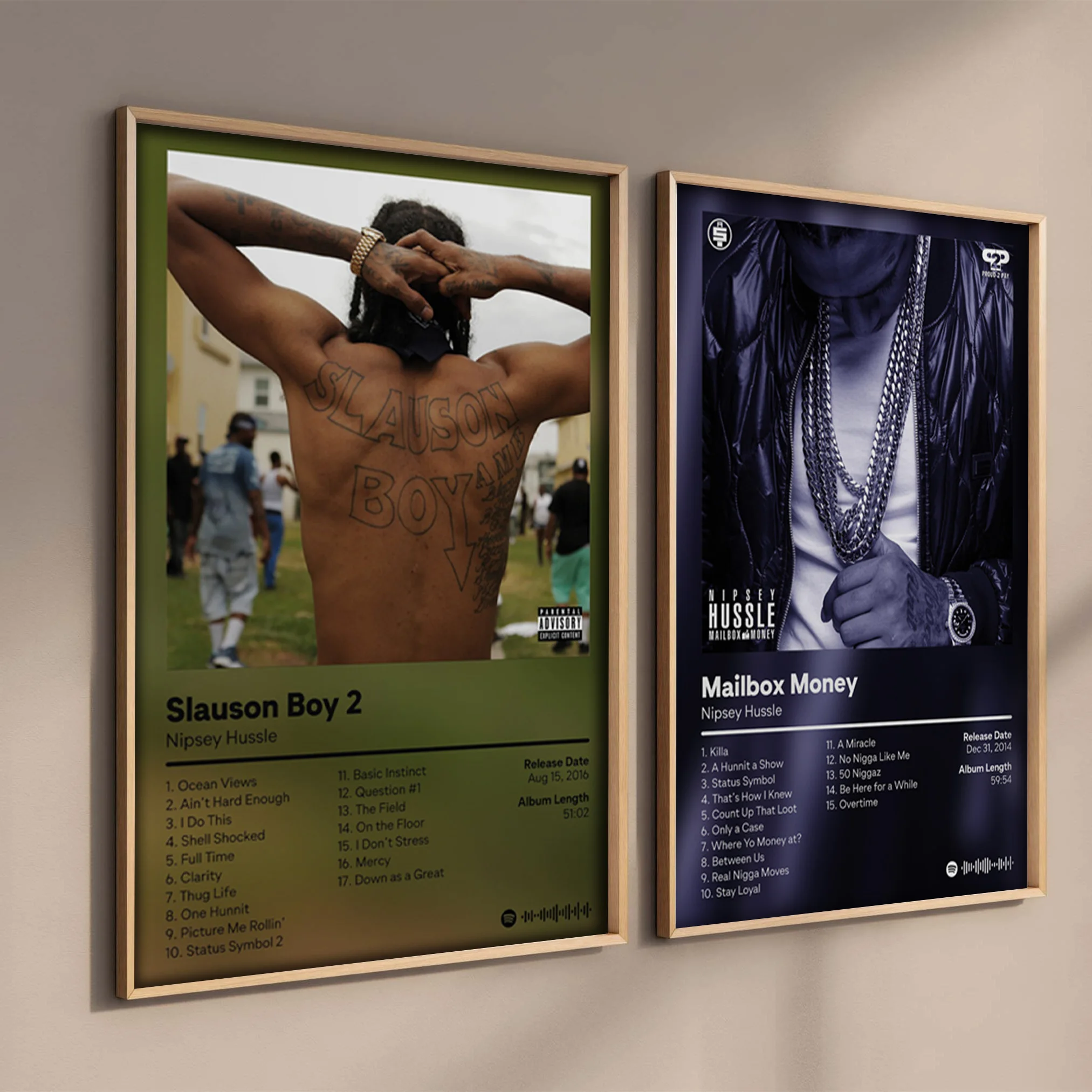 Pop Rap Music Album Cover Nipsey Hussle Poster Aesthetic Rapper Hip Hop Rock Mailbox Money victory Lap Canvas Home Wall Decor