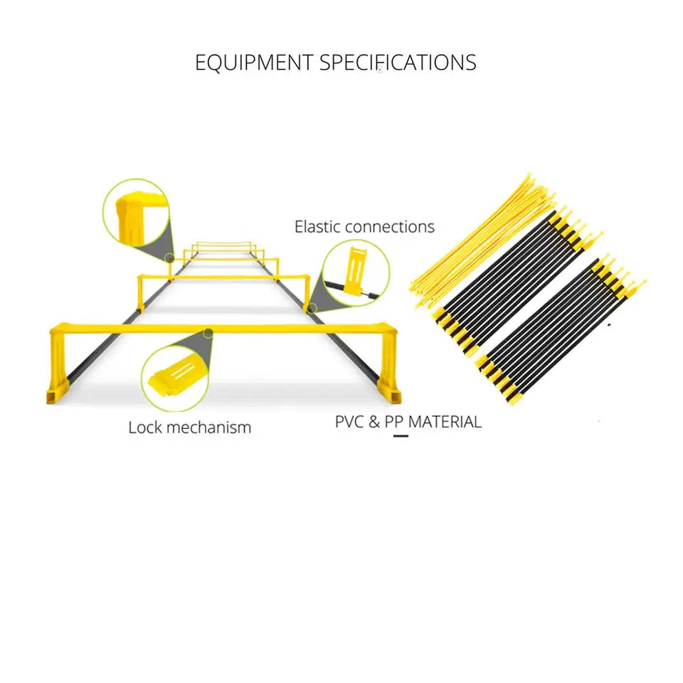 Multifunction Soccer Training Speed Agility Training Ladder Football Soccer Training Equipment