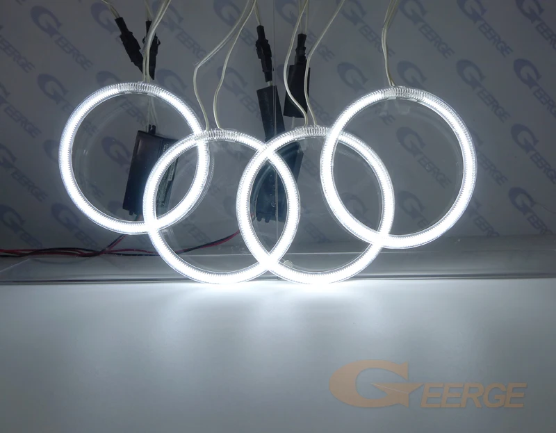 For MERCEDES BENZ GLK X204 280 300 320 350 2008 2009 2010 2011 2012 Excellent Ultra Bright CCFL Angel Eyes Halo Rings Kit