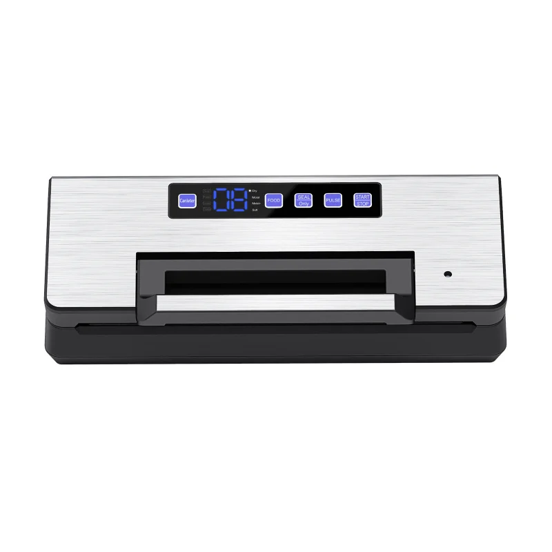 Fully Automatic Food Vacuum Sealer Household Digital Display Dual-use Dry and Wet Plastic Sealing Preservation Packaging Machine view 6