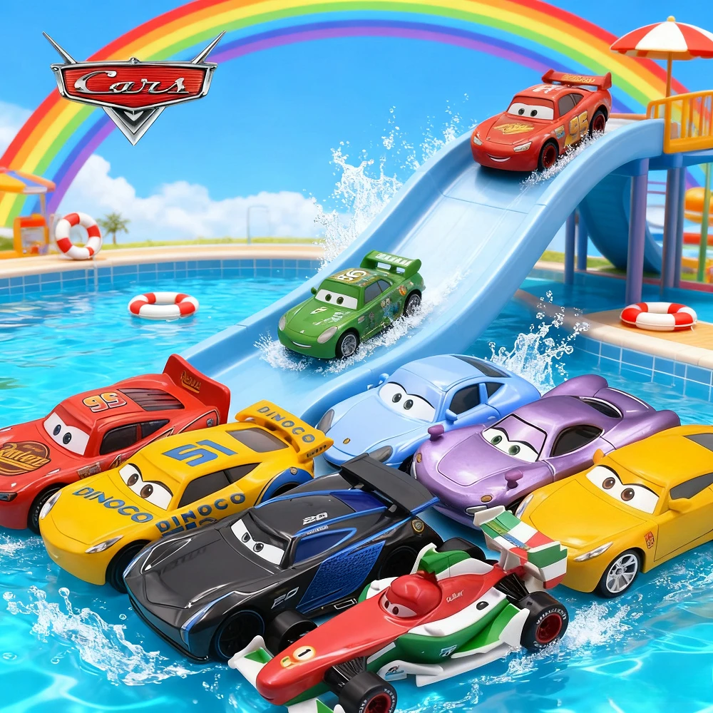 

Genuine Disney Pixar Cars 2 Car Number Racing Model No.117 4 92 28 61 Metal Diecast Alloy Children's Model Gift Toys Collection