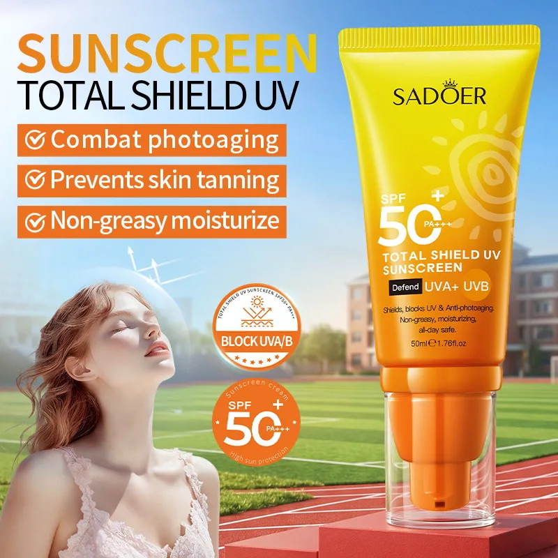 Ice and Cool Sports Protection. Sun Cream SPF50 + PA ++ 50ml Summer Isolation UV Isolation Lotion