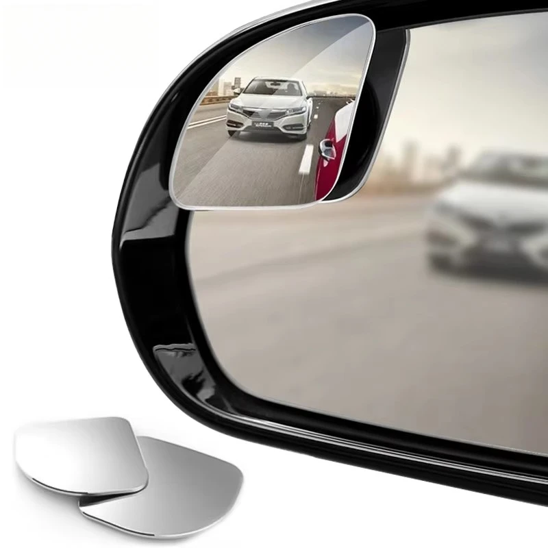 

1-6pair Irregula Frame Convex Blind Spot Mirror Safety Driving Wide-Angle 360 Degree Adjustable Rearview Mirror Car Accessories