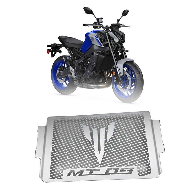 Grade de proteção do radiador do motor, capa de proteção para yamaha mt09 MT-09 2021 2022