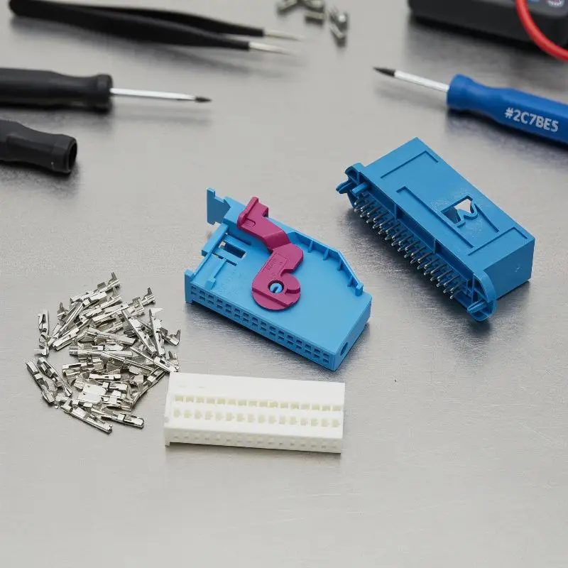 32 Pin Car Instrument Connector DJ7322B Male Female Plug for Consistent Dashboard Wiring