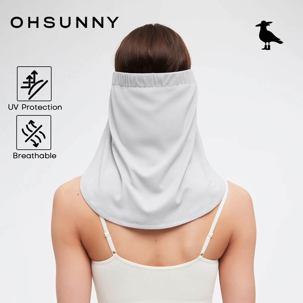 

OhSunny UV Neck Gaiter,Sun Blocking Drape for Fishing Hiking,Unisex Multifunctional 2 In 1 Breathable Face Covering UPF50+