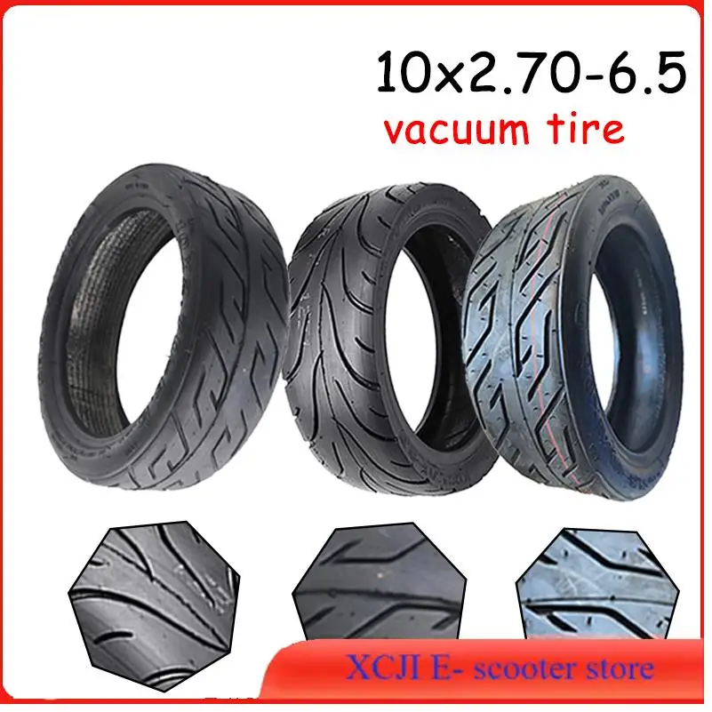

10 inch Vacuum tyres 10*2.70-6.5 Tubeless Tire 10x2.70-6.5 fits Electric Scooter Balanced Scooter