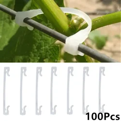 Clips de Support en Plastique pour Plantes et Tomates, Attaches à Mailles T1 pour le user inage et l'Exploitation Agricole, 50/100 Pièces