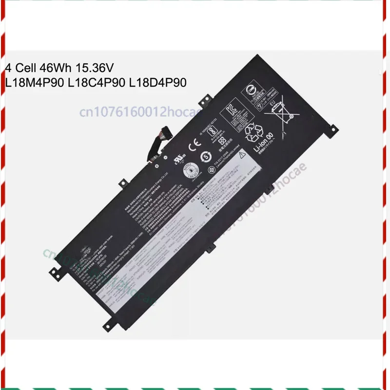 

Новый аккумулятор емкостью 46 Втч для Thinkpad L13 Yoga Gen 2 20 ВЛ 20 ВК 02DL032 02DL031