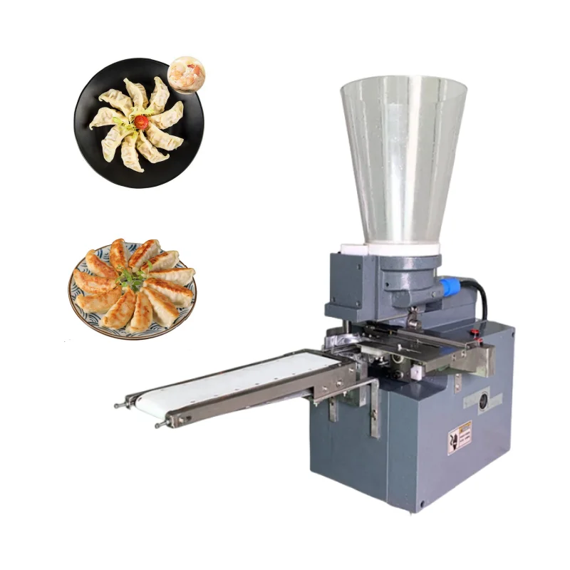 High Efficiency Japanese Gyoza Maker Machine Fried Dumpling Making Machine Japanese Fried Gyoza Dumpling Forming Machine