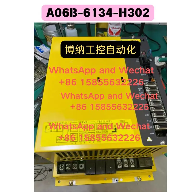 Used OEM disassembled parts A06B-6134-H302 Driver Functional test OK Quick delivery