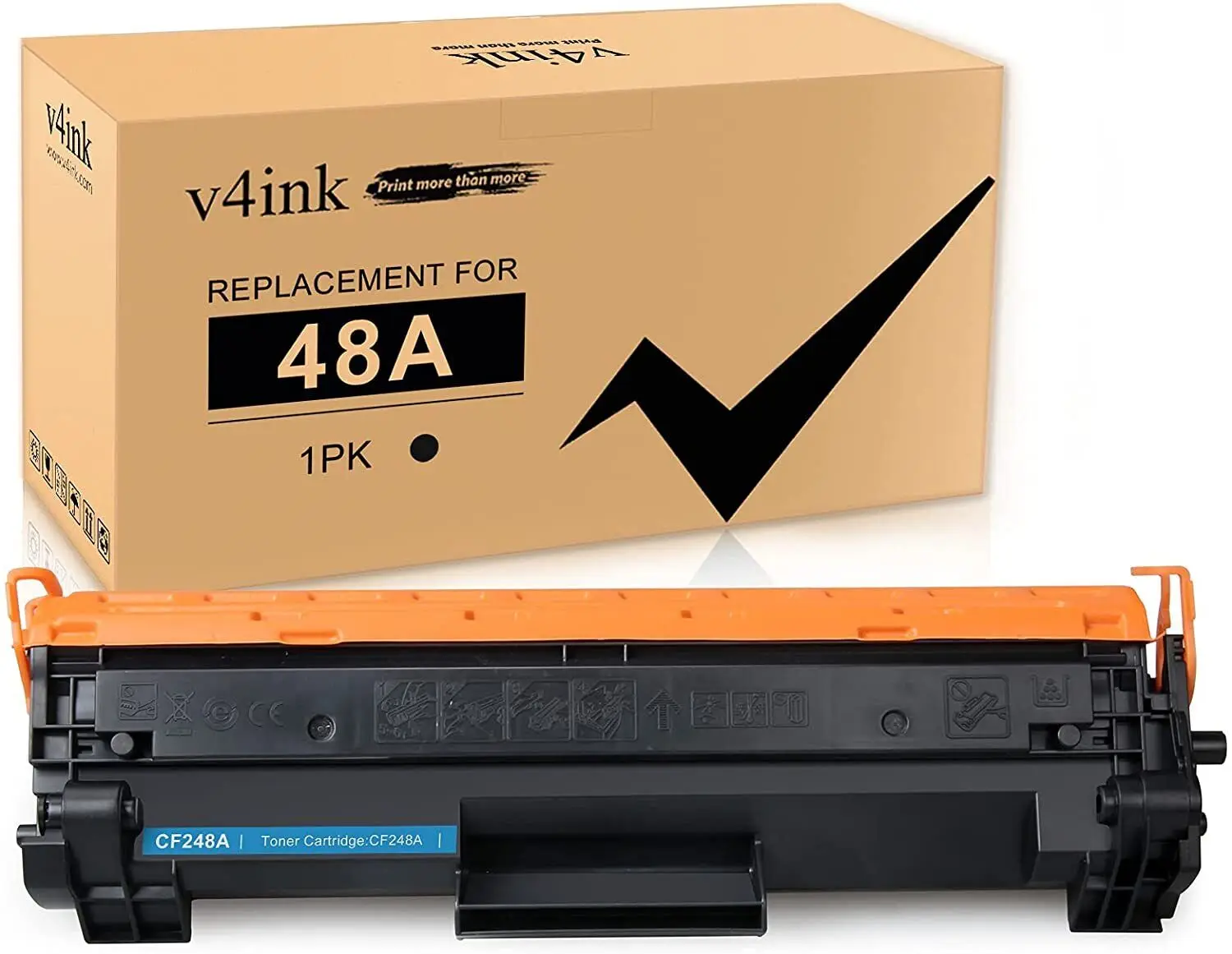 

1PK CF248A 48A Toner Cartridge For HP LaserJet Pro M15W M15A MFP M28W M28A M29W