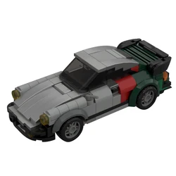 Bricklink MOC Creative Expert Technical Car Famous Sports Car Cyberpunked Style Speed Vehicles Building Blocks Toys Kid Gift