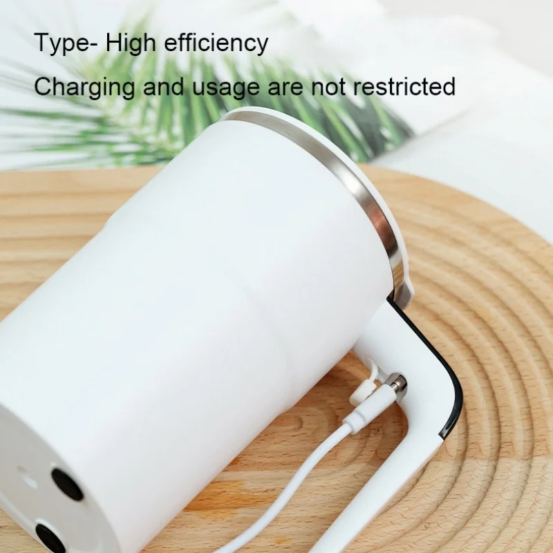 

Новый тип интеллектуального измерения температуры, автоматическая чашка для смешивания из нержавеющей стали, электрическая легкая кофейная чашка, удобная