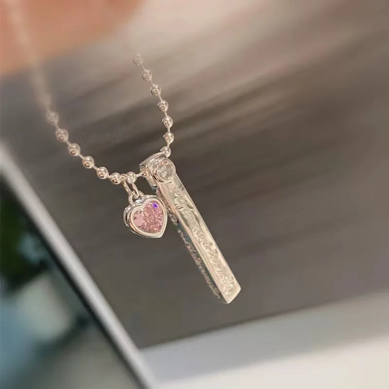 Azanyou's Wealthy Rune Tube Endless Necklace for Women's Love, niche design, artistic style pendant accessory.