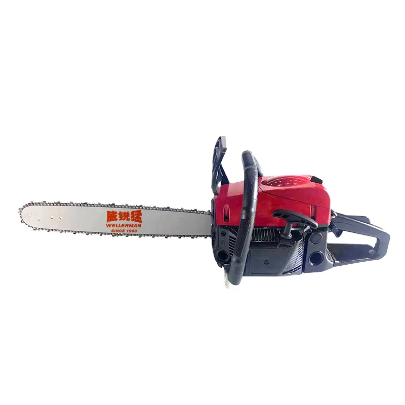 

High Quality Petrol Gasoline 2-Stroke 5200 Chainsaw Gasoline Chain Saw Wood Cutting Machine Chainsaw 18" 20" 22"