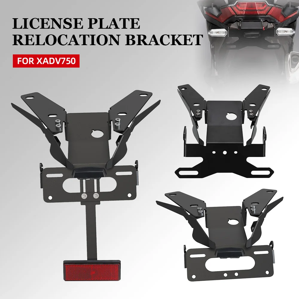 

FOR HONDA XADV 750 2021-2022-2023-2024 License Plate Holder Bracket XADV750 X-ADV X ADV Rear Tail Tidy Fender Eliminator Kit