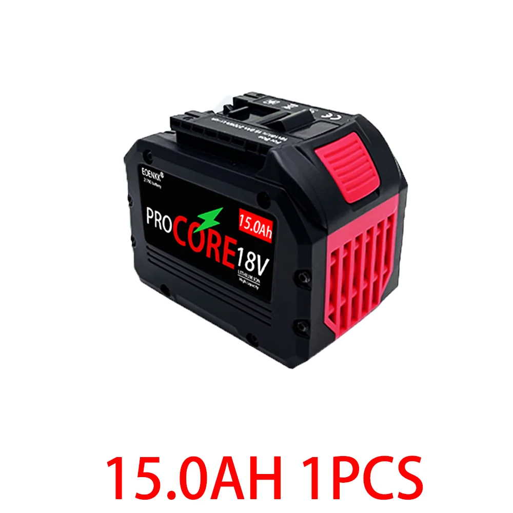 EOENKK New High capacity Pro Core 18V 10.0Ah Lithium-Ion Battery Pack GBA18V80 for Bosch 18 Volt MAX Cordless Power Tool Drills