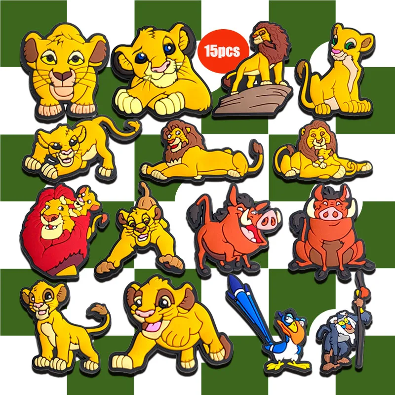 9-100 قطعة متعددة الكرتون الأصفر سلسلة حقيبة الأحذية نمط سحر الأحذية البلاستيكية DIY إكسسوارات جذابة تستخدم لمختلف مشتقات الكهف