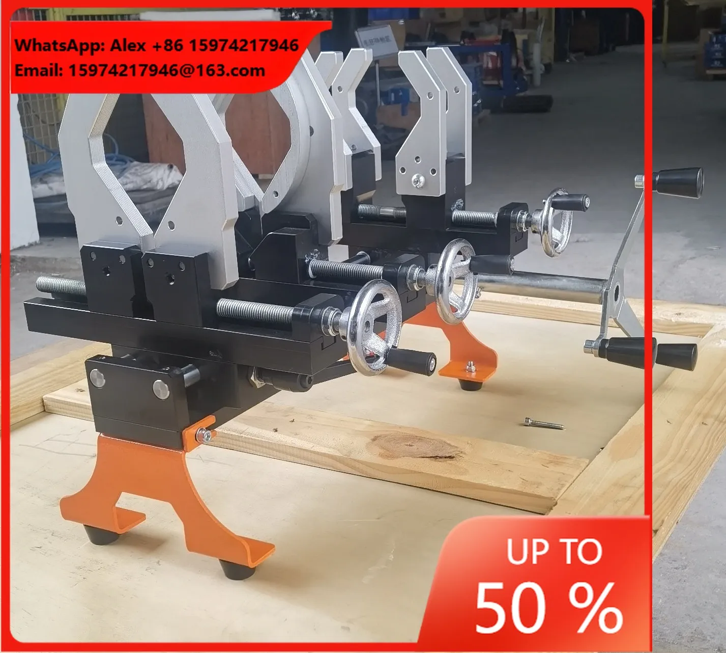 Best Selling New Portable 220V Plastic Welding Machine Socket Fusion For PE PPR PVDF 63-125mm Construction Use