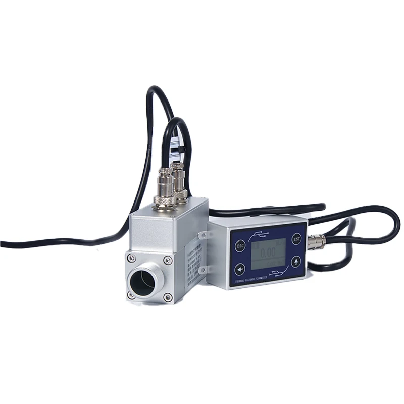 

Laboratory Micro Reaction Device Gas C4h8 Co2 O2 LPG Mass Flow Meter DN25 DN10 DN15 Thermal Gas Mass Flow Meter