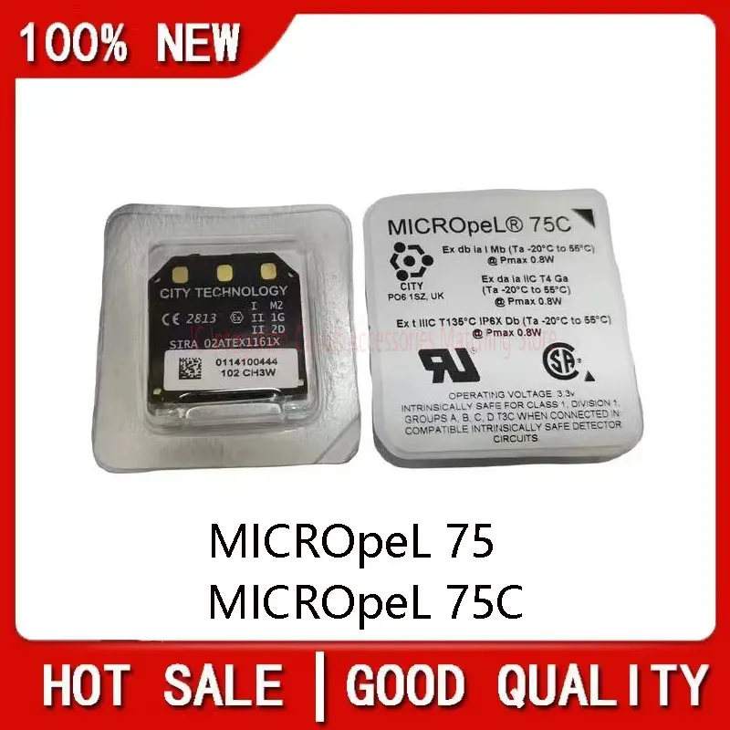 1PCS CITY LEL SENSOR MICROPEL 75C MICROPEL-75 MICROPEL-75C BW CH4 SR-W-MP75C MC2-W MICROPEL R 75C LEL CH4 PM483-000